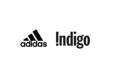 Logo adidas x Indigo (CNW Group/adidas Canada)