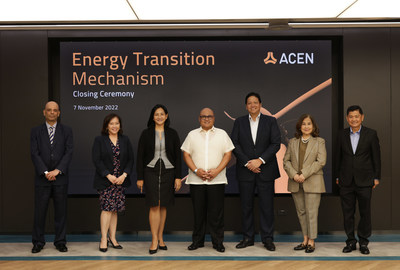 ACEN completes the world's first Energy Transition Mechanism transaction (PRNewsfoto/ACEN)