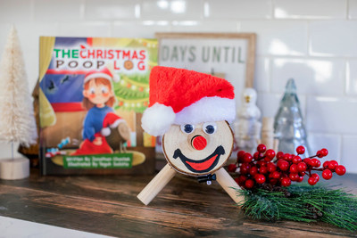 The Christmas Poop Log Children's Activity Book & Kit