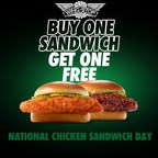Wingstop Serves Up BOGO Deal for National Chicken Sandwich Day...
