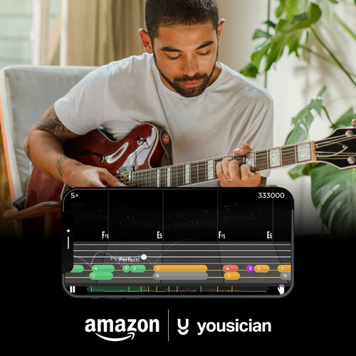 Yousician and Amazon Collaboration
