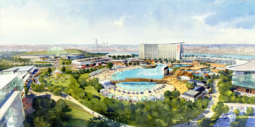 Chickasaw Nation breaks ground on destination development 
OKANA Resort & Indoor Waterpark in OKC.

Situated along the Oklahoma River near downtown Oklahoma City and adjacent to the First Americans Museum, OKANA will be a $400 million tourist destination designed to continue the momentum of economic development in Oklahoma City. 

OKANA includes riverfront hotel, spa, outdoor adventure lagoon, amphitheater, indoor waterpark, restaurants, First Americans Retail Gallery and conference center.