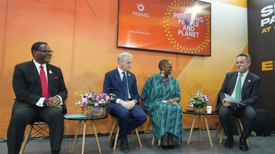 Powering People and Planet event at SDG7 Pavilion at COP27