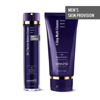 DefenAge Launches NEW Men's Skin Provision