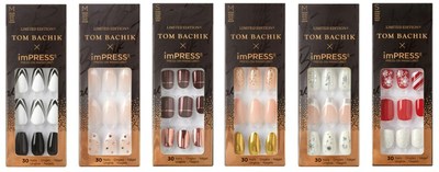 imPRESS PressOn Manicure Launches LimitedEdition Holiday Collection with  Celebrity Nail Artist Tom Bachik