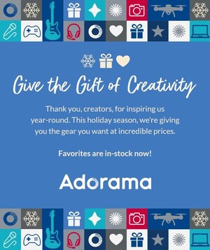 Adorama Kicks-Off the Holiday Season with Unbeatable Tech Deals, Giveaways and More
