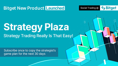 Bitget innovates social trading with new feature 'Strategy Plaza'