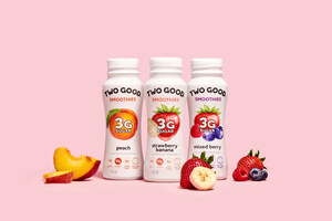 TWO GOOD® EXPANDS ITS PORTFOLIO WITH THE DEBUT OF SMOOTHIES, AN ON-THE-GO DRINK WITH 3 GRAMS OF SUGAR