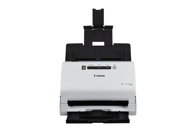 imageFORMULA R40 Office Document Scanner Receipt Edition - Front View Tray Extended