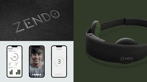Rendering of the new Zendo meditation device and Companion App that is still currently under development and not yet available on the market. Rendering of the new Zendo meditation device and Companion App that is still currently under development and not yet available on the market.