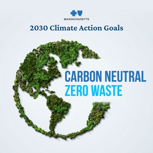 BLUE CROSS BLUE SHIELD OF MASSACHUSETTS COMMITS TO BEING CARBON NEUTRAL AND ZERO WASTE BY 2030