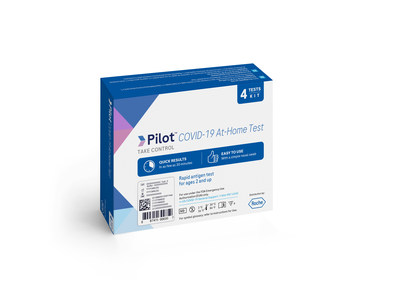The Roche-distributed COVID-19 home test, which tens of millions of Americans received through the US government, Amazon and the Optum store, is available under a new name and brand: Pilot® COVID-19 At-Home Test.  The Pilot brand test is now available without a prescription at CVS Pharmacy, as well as Amazon and the Optum Store.