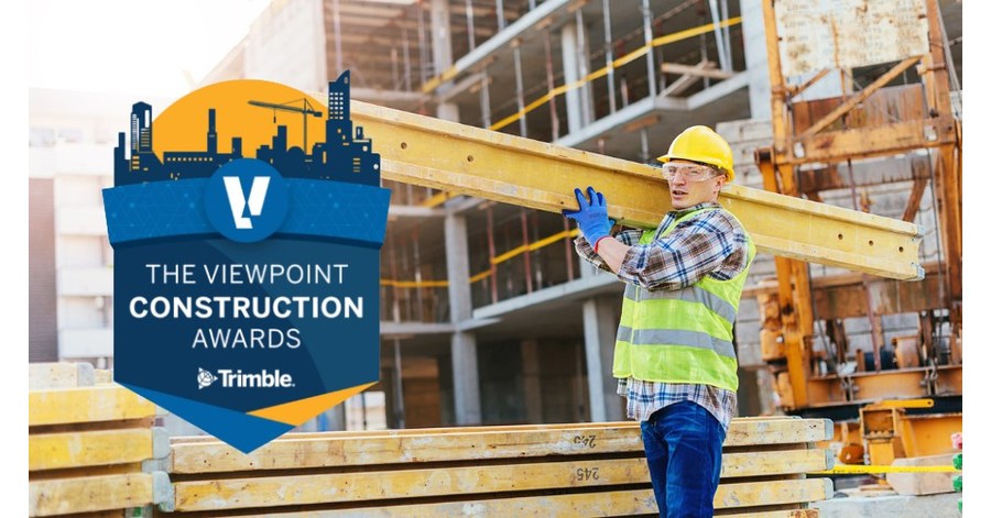 Trimble Announces 2022 Viewpoint Construction Award Winners