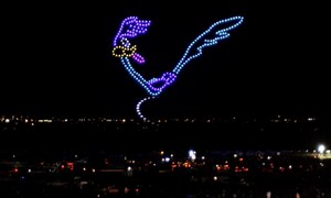 Spectacular Drone Show Lights up the Albuquerque Balloon Fiesta