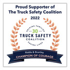 Truck Safety Coalition Names Riddle &amp; Brantley "Champion of Courage"