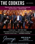 Jimmy's Jazz &amp; Blues Club Features Legendary Jazz Supergroup THE COOKERS on Friday and Saturday November 25 &amp; 26 at 7:30 P.M.
