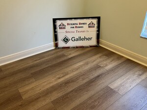 VETERANS GIFTED WITH NEW FLOORS AT HOME FROM LEADING FLOORING DISTRIBUTOR GALLEHER