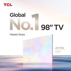 TCL obtient la plus grande part de marché mondiale des téléviseurs de 98 pouces