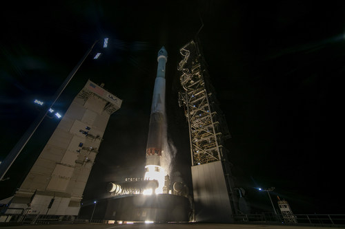 A ULA Atlas V rocket carrying the JPSS-2 mission for the National Oceanic and Atmospheric Administration (NOAA) and National Aeronautics and Space Administration (NASA) and NASA’s Low-Earth Orbit Flight Test of an Inflatable Decelerator (LOFTID) lifts off from Space Launch Complex-3 at Vandenberg Space Force Base at 1:49 a.m. PST on November 10. Photos by United Launch Alliance