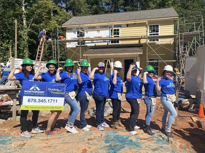 Northpoint Roofing Systems women are excited to welcome the Corbin family to their new home on Saturday, November 12th.