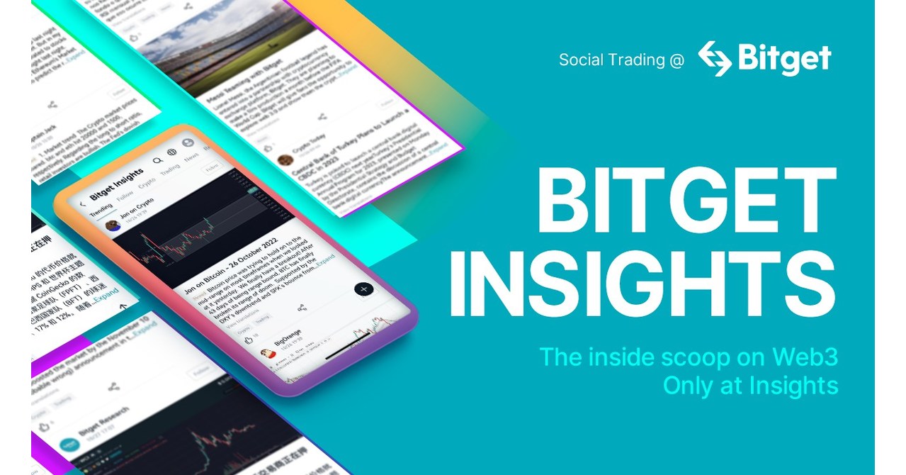 Bitget lance « Bitget Insights » pour améliorer les initiatives de trading  social