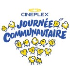 Le 19 novembre, Cineplex donne le coup d'envoi de la saison des Fêtes avec le retour de la Journée Communautaire dans ses cinémas du Canada