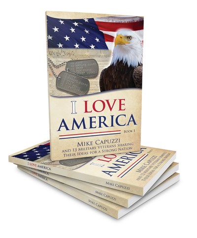 Volume one of "I Love America" by Mike Capuzzi released just in time for Veterans Day.