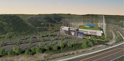 A rendering of the future potential Topgolf in Sorrento Valley