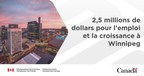 Le ministre Vandal annonce un investissement fédéral destiné au centre-ville de Winnipeg et souligne comment l'Énoncé économique de l'automne contribue à rendre la vie plus abordable et crée des emplois