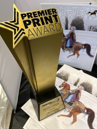 Premier Print Award for Arabian Horse Times