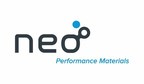 Neo Performance Materials Reports Third Quarter 2022 Results