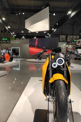 DAVINCI, kiosque Q70, hall 13, EICMA 2022. (PRNewsfoto/Davinci Motor)