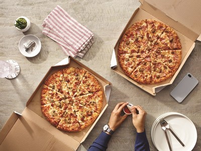 Domino’s is showing customers just how much they are appreciated by offering them a great deal. Today through Nov. 20, all menu-priced pizzas ordered online are half off!