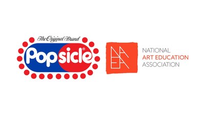 Logotipos de Popsicle y la Asociación Nacional de Educación Artística