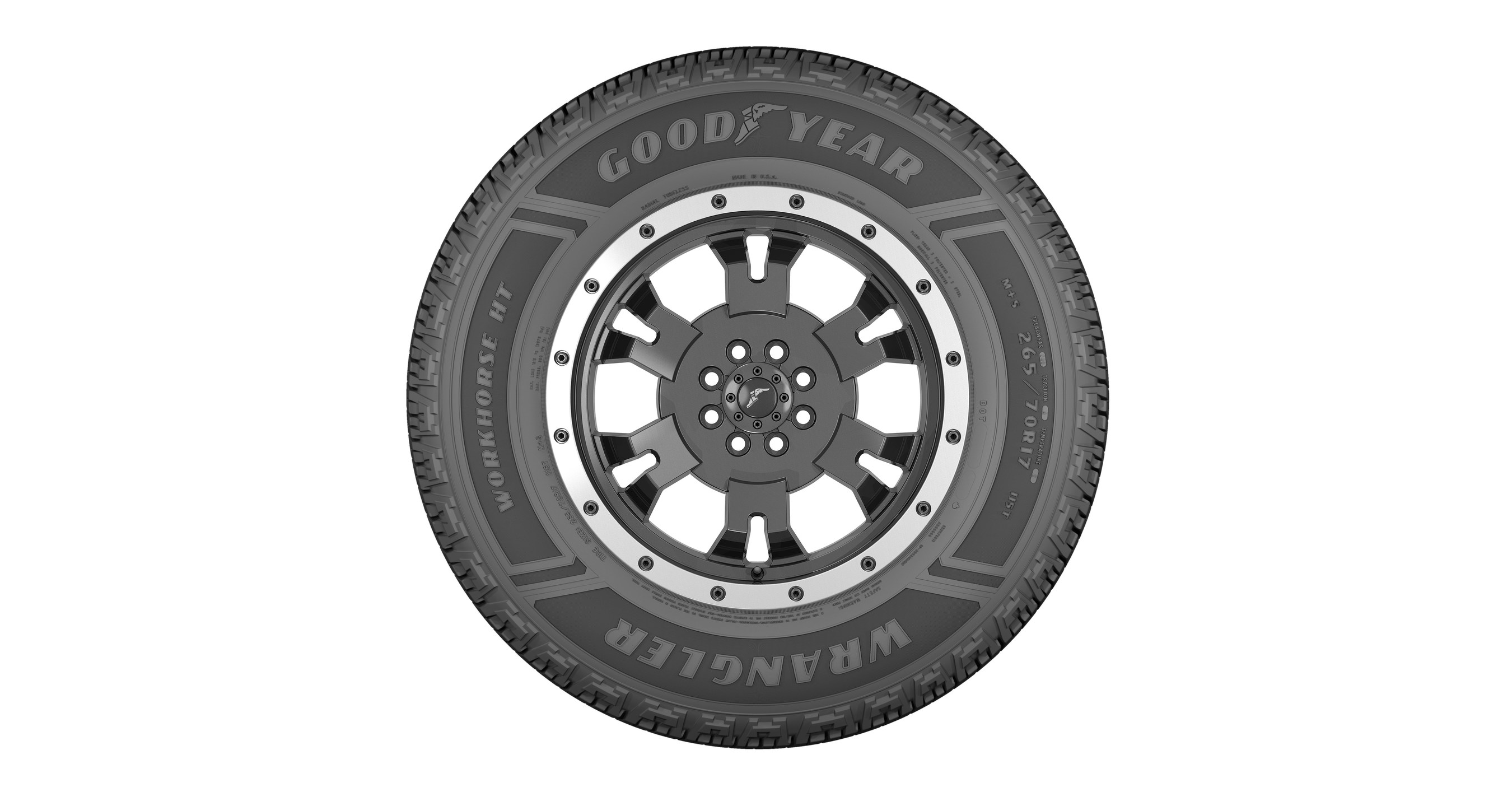 BUILT FOR THE LONG HAUL, NEW GOODYEAR WRANGLER HT TIRE DELIVERS ALL-SEASON  DEPENDABILITY