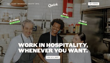 Operating exclusively in the hospitality industry, the new brand from the staffing-as-a-service innovator now aligns Qwick's look and style with an authentic hotel experience.