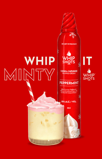 Whipshots Limited Edition Peppermint Flavor