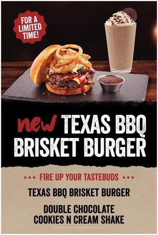 The Counter's New Texas BBQ Brisket Burger and Shake