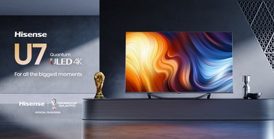 Téléviseur ULED TV U7 de Hisense