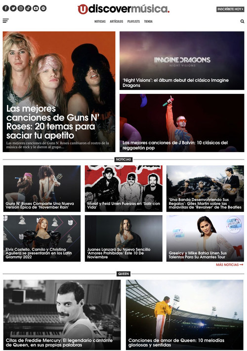 Global Music Projects lanza una plataforma de edición en español, UDISCOVER MÚSICA