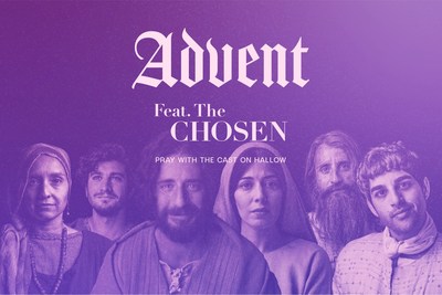 Join the cast of The Chosen in prayer this Advent only on Hallow, the #1 Catholic app in the world, and the #1 Christian prayer app in the US. Pray every day leading up to Christmas with Jonathan Roumie, the actor who portrays Jesus, and so many other cast members by joining their Advent #Pray25 Challenge Featuring The Chosen starting November 28, 2022.