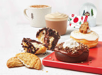 There’s Snowplace like Tims for the holidays! Tim Hortons holiday baked goods, beverages and festive packaging now available across Canada (CNW Group/Tim Hortons)
