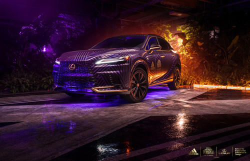 LEXUS JOINS FORCES WITH ADIDAS AND ADIDAS S.E.E.D TO CREATE A CUSTOM ALL-NEW LEXUS RX INSPIRED BY MARVEL STUDIOS’ ‘BLACK PANTHER: WAKANDA FOREVER’