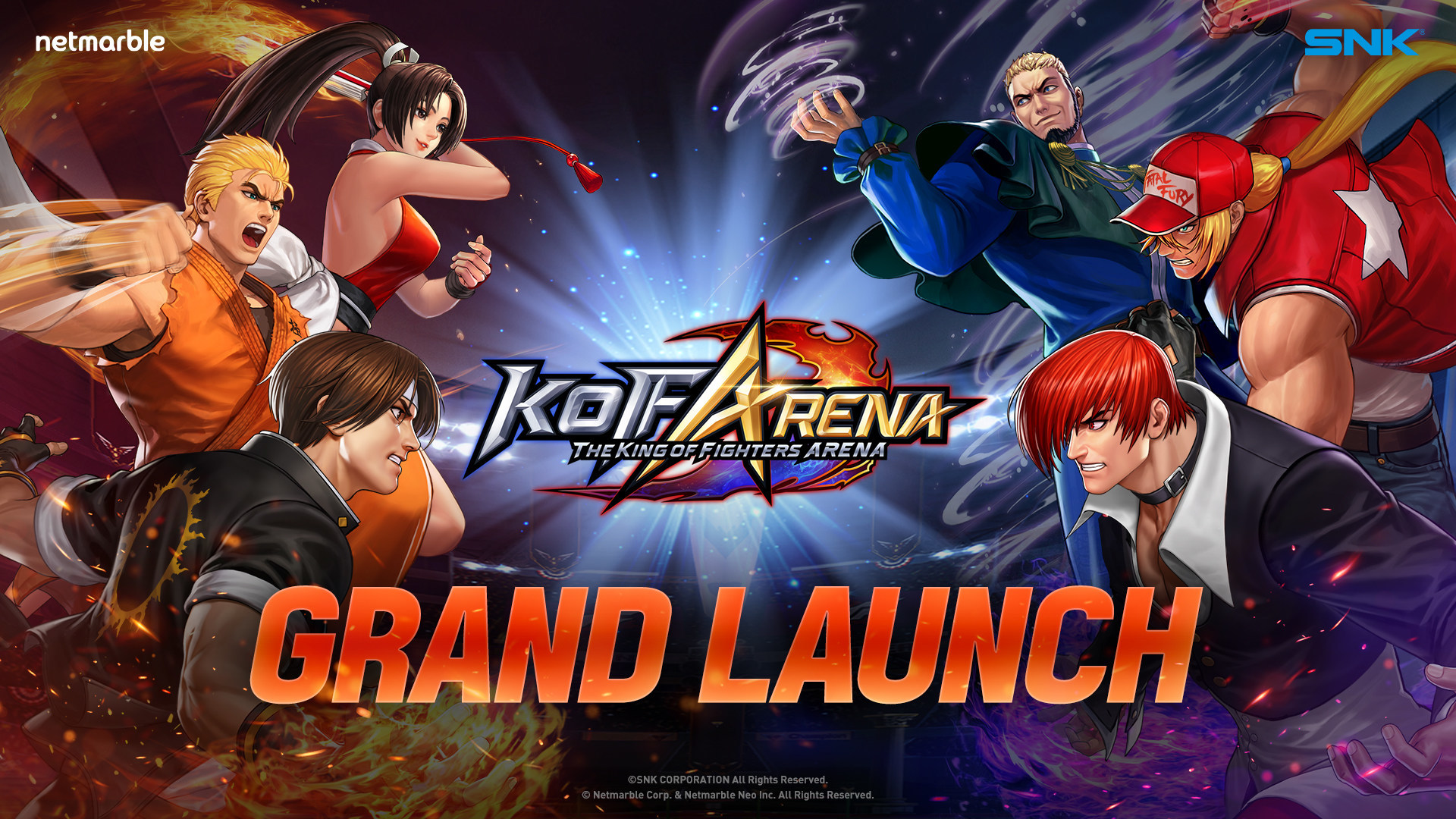 THE KING OF FIGHTERS ARENA obtuvo más de dos millones de prerregistros, y ahora está disponible en todo el mundo