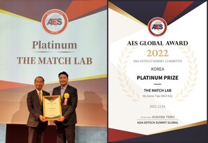 The Match Lab, AES Küresel Ödülleri'nde birincilik ödülünü kazandı