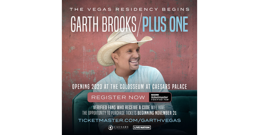 Garth Brooks Announces New Las Vegas Residency Garth Brooksplus One At