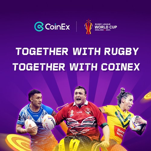 CoinEx na expectativa para homenagear os finalistas da RLWC2021 (PRNewsfoto/CoinEx Global Limited) CoinEx na expectativa para homenagear os finalistas da RLWC2021 (PRNewsfoto/CoinEx Global Limited)