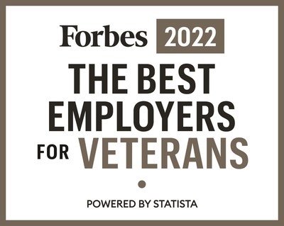 Forbes 2022 Best Employers for Veterans