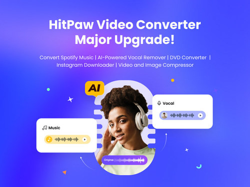 AI-powered HitPaw Video Converter V2.6 AI-powered HitPaw Video Converter V2.6