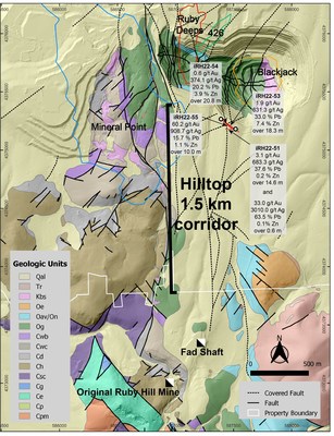 Figure 2 – Ruby Hill Surface Plan (CNW Group/i-80 Gold Corp)